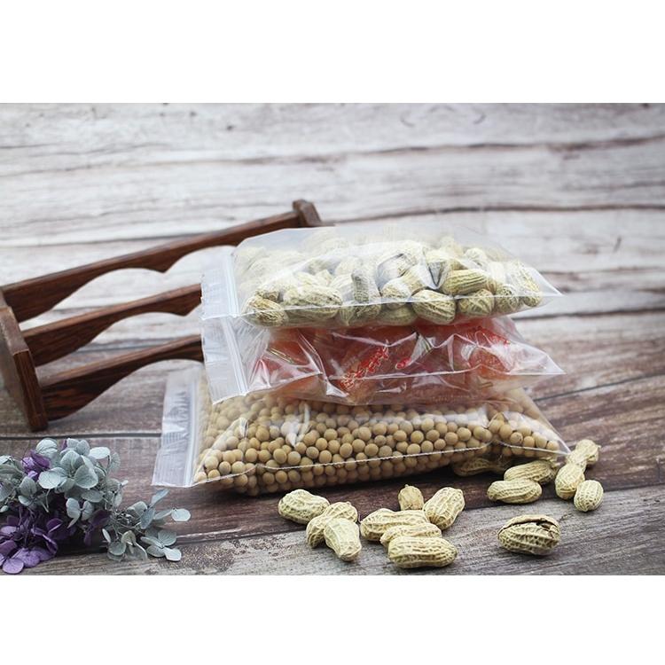 100pcs/pack Ziplock Bag Plastic Bag Sealed Bag Small Transparent Food Storage Bag Jewelry Storage