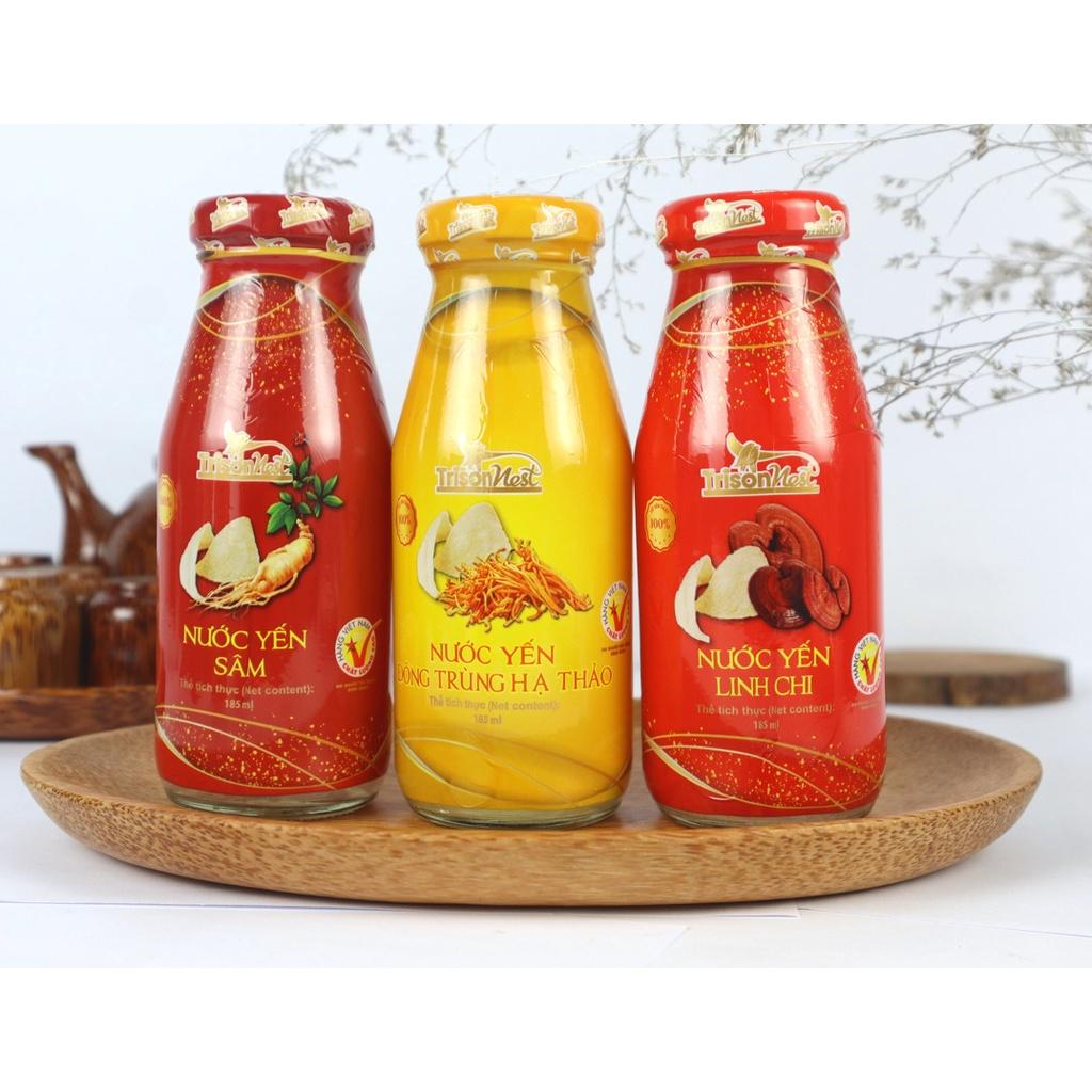 Nước Yến Thảo Dược - Yến Sào Trí Sơn, Chai 185ml, Tăng Cường Sức Khỏe