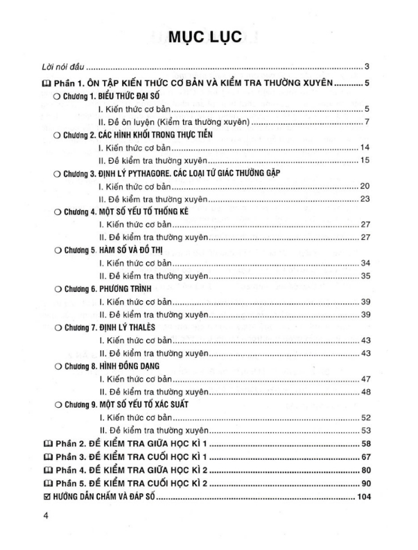 Sách - Bộ đề kiểm tra Toán 8