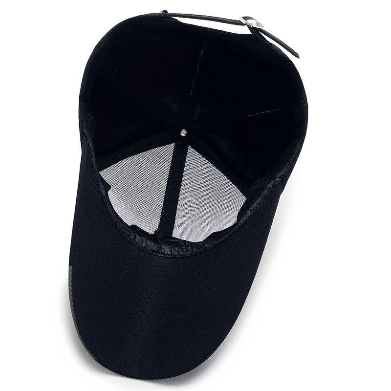 Mùa Hè Thể Thao Ngoài Trời Nón Nhanh Khô Nam Nón Dòng Thời Trang Mũ Bóng Chày Dài Che Vành Bóng Nón Snapback Cho Hat xương Gorras Color: Navy