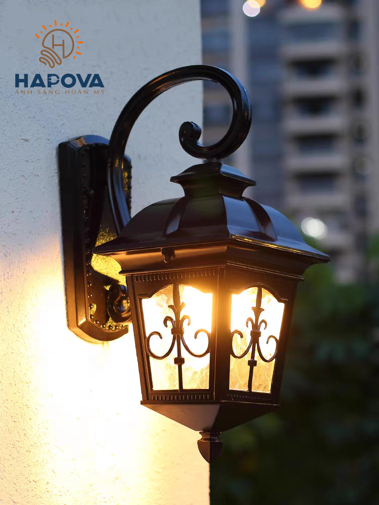 Đèn treo tường, đèn gắn tường trang trí ngoài trời HAPOVA ELOS 0310