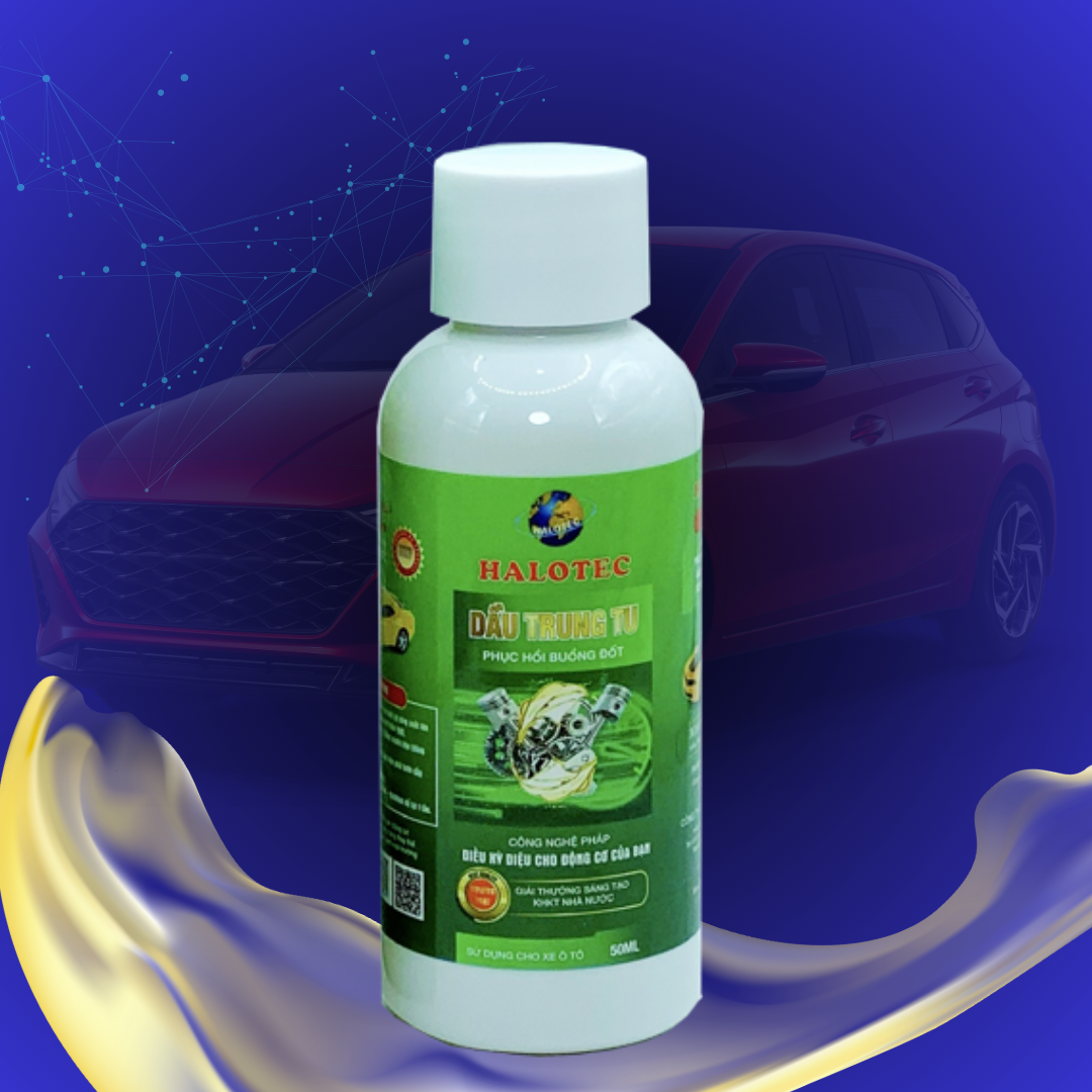 Halotec Dầu Trung Tu Động Cơ, Tặng Lọ Buồng Đốt 50ml