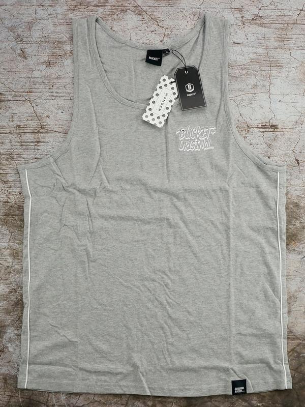 Áo Thun Ba Lỗ Nam Bucket Original GRAY Tank Top - SIZE L