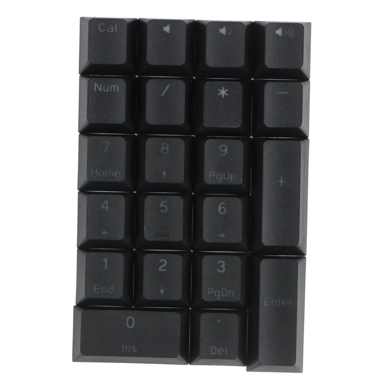 Mechanical Keyboard Numeric Layout Dustproof Waterproof Office 17Key for