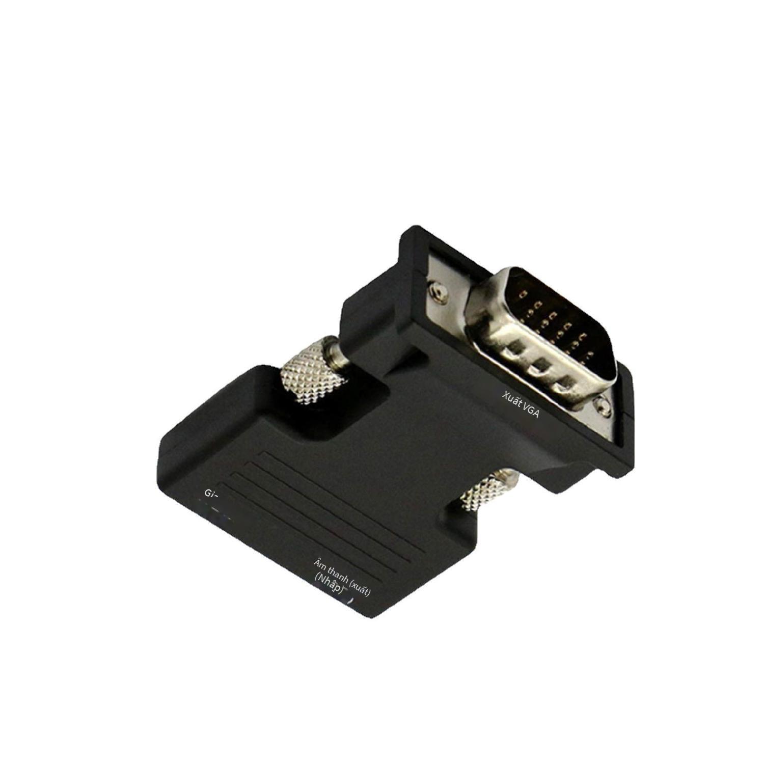 Phong cách mới nhất đang bán chạy bộ chuyển đổi HDMI nữ sang VGA nam với máy chiếu âm thanh máy tính chuyển đổi hdmi sang vga