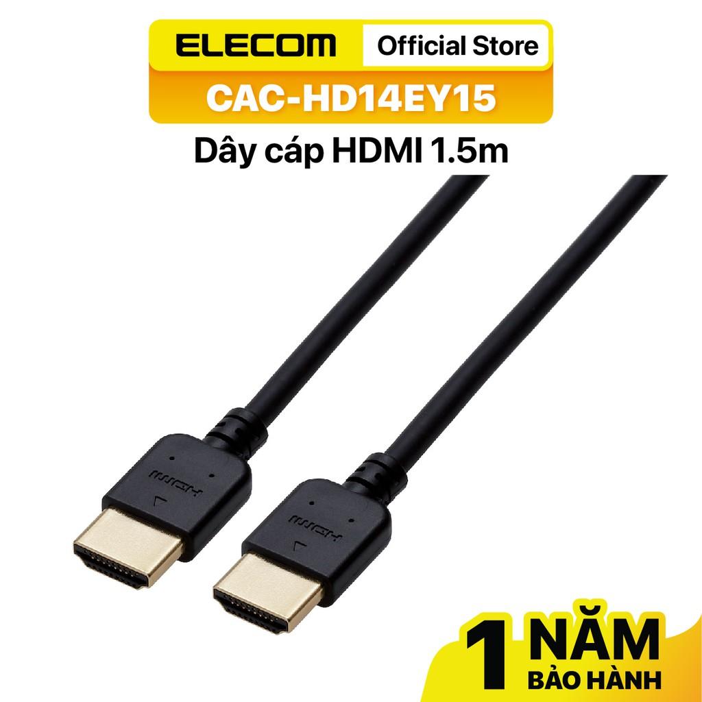 Dây Cáp HDMI ELECOM CAC-HD14EY10 CAC-HD14EY15 CAC-HD14EY20 - Hàng chính hãng