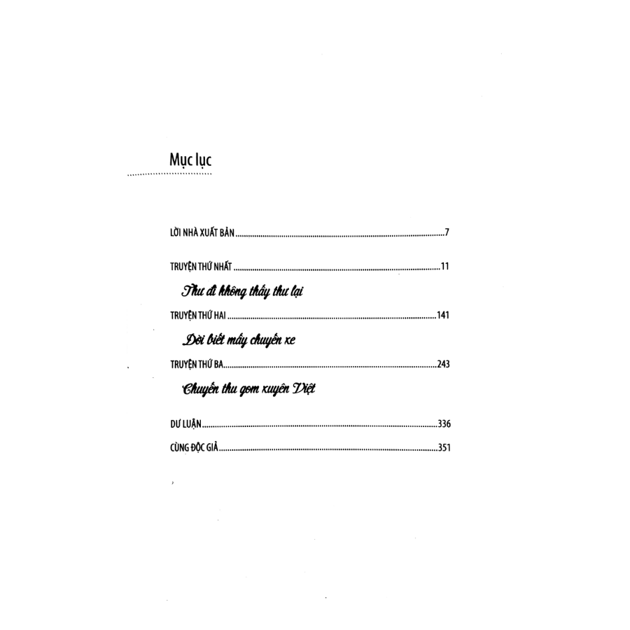 Những Đứa Con Rải Rác Trên Đường