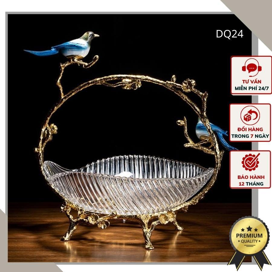 Đĩa Quả Mùa Xuân Pha Lê Tiệp Tân Cổ Điển Đẳng Cấp Cb32-DQ24