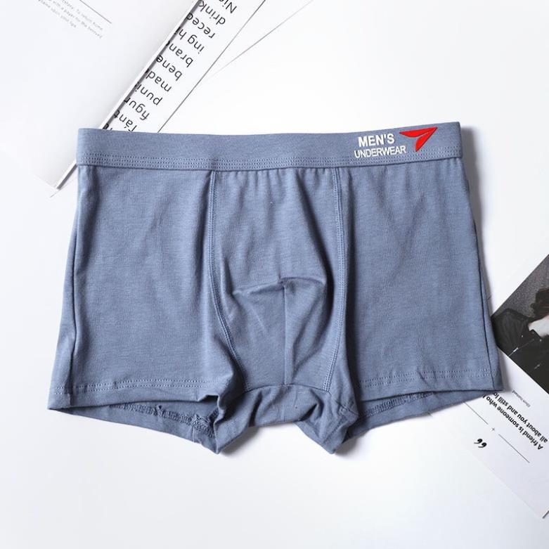 hộp 4 chiếc quần lót đùi nam boxer 100% cotton co dãn siêu đẹp