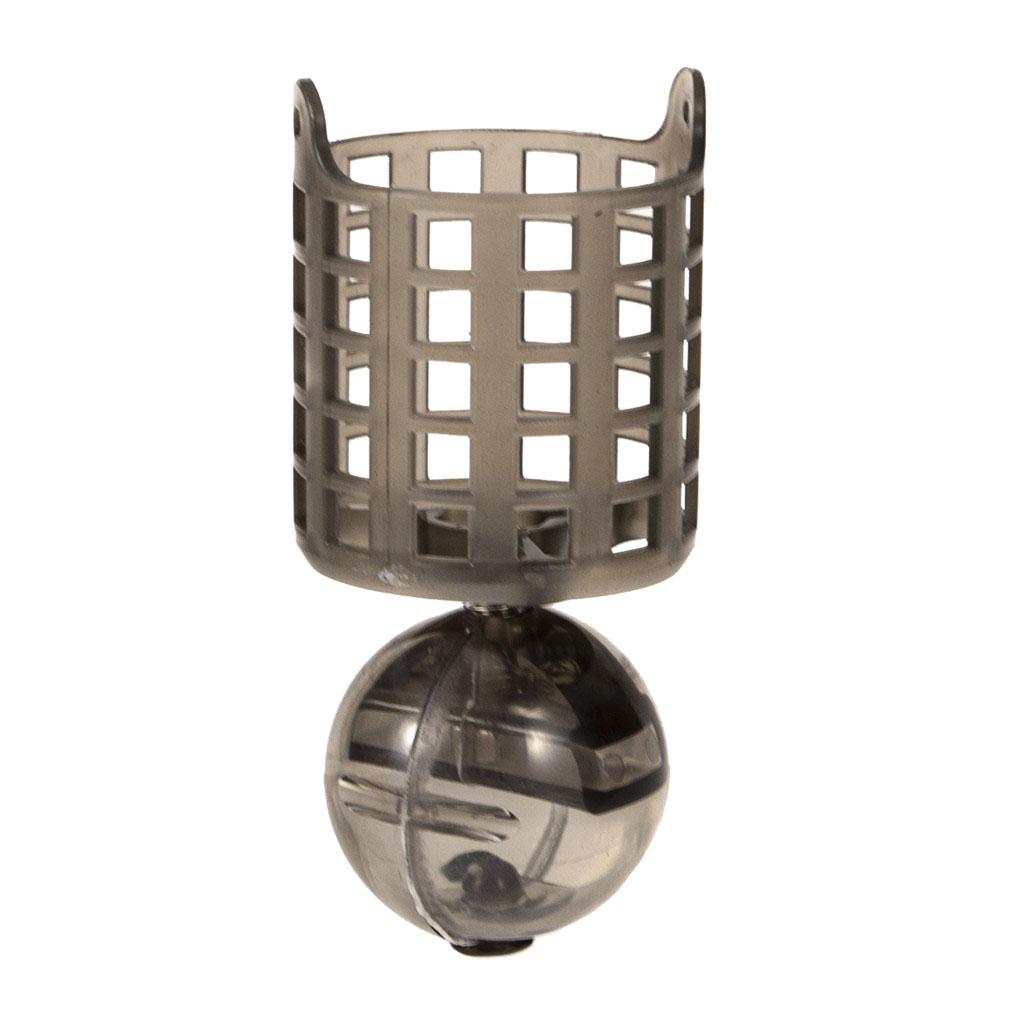 3 Pieces Fishing Bait Feeder Sinker Lure Holder Carp Bait Trap Cage L/M/S