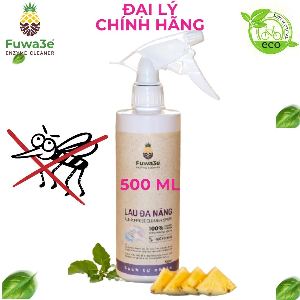 Lau Đa Năng Fuwa3e 500ml Hữu Cơ Diệt Khuẩn Với Tinh Dầu Hương Nhu Chống Nấm Kháng Khuẩn