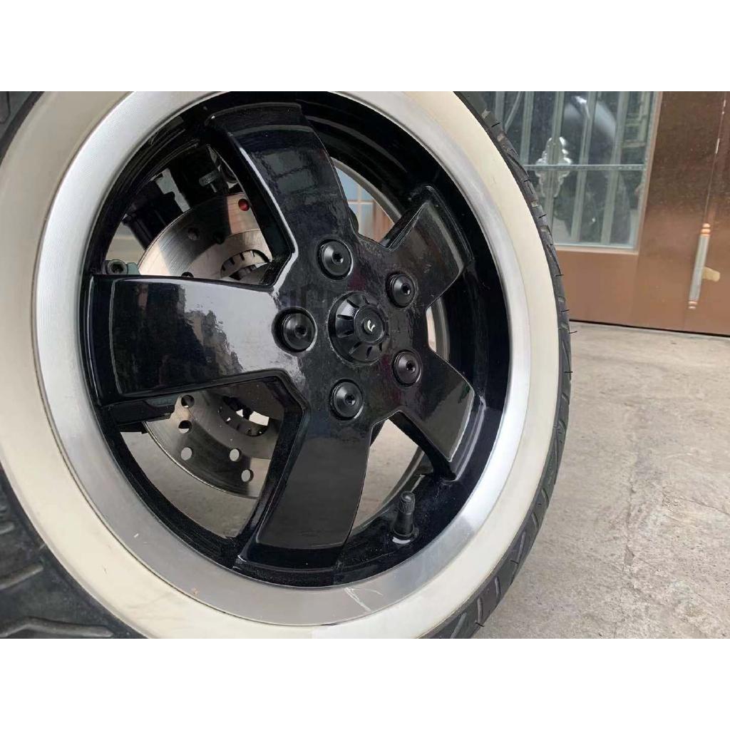 Set nắp ốc CNC lắp bánh xe dành cho Piaggio Vespa GTS GTV 250 300 LX S125 SPRINT Primavera