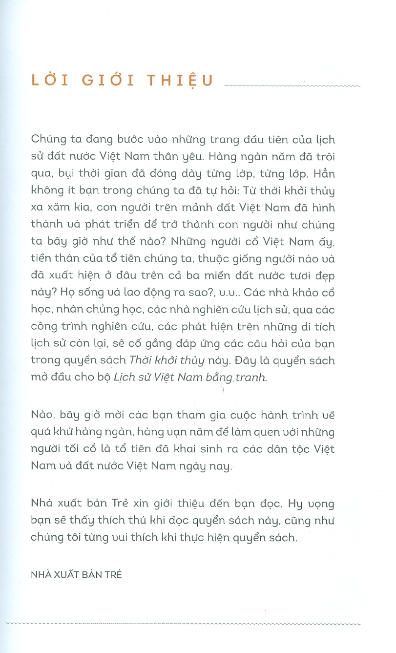 Lịch Sử Việt Nam Bằng Tranh - Thời Khởi Thuỷ