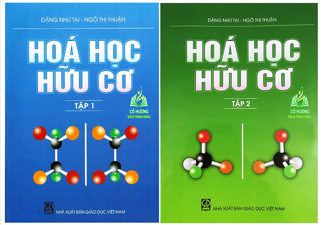  Combo sách Hóa học hữu cơ – Ngô Thị Thuận (tập 1 + tập 2)