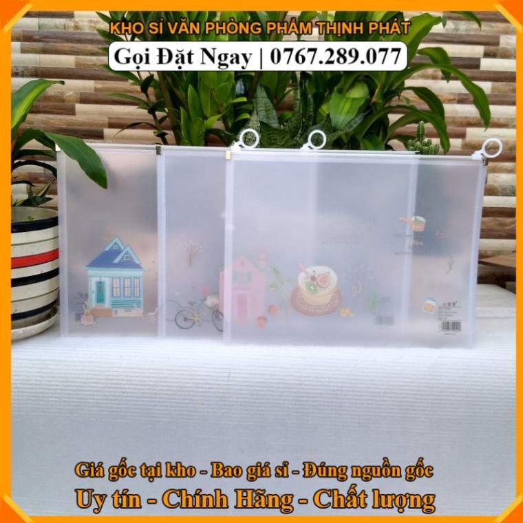 Kho sỉ vpp Bìa sơ mi A4 - trong suốt cao cấp nhiều mẫu