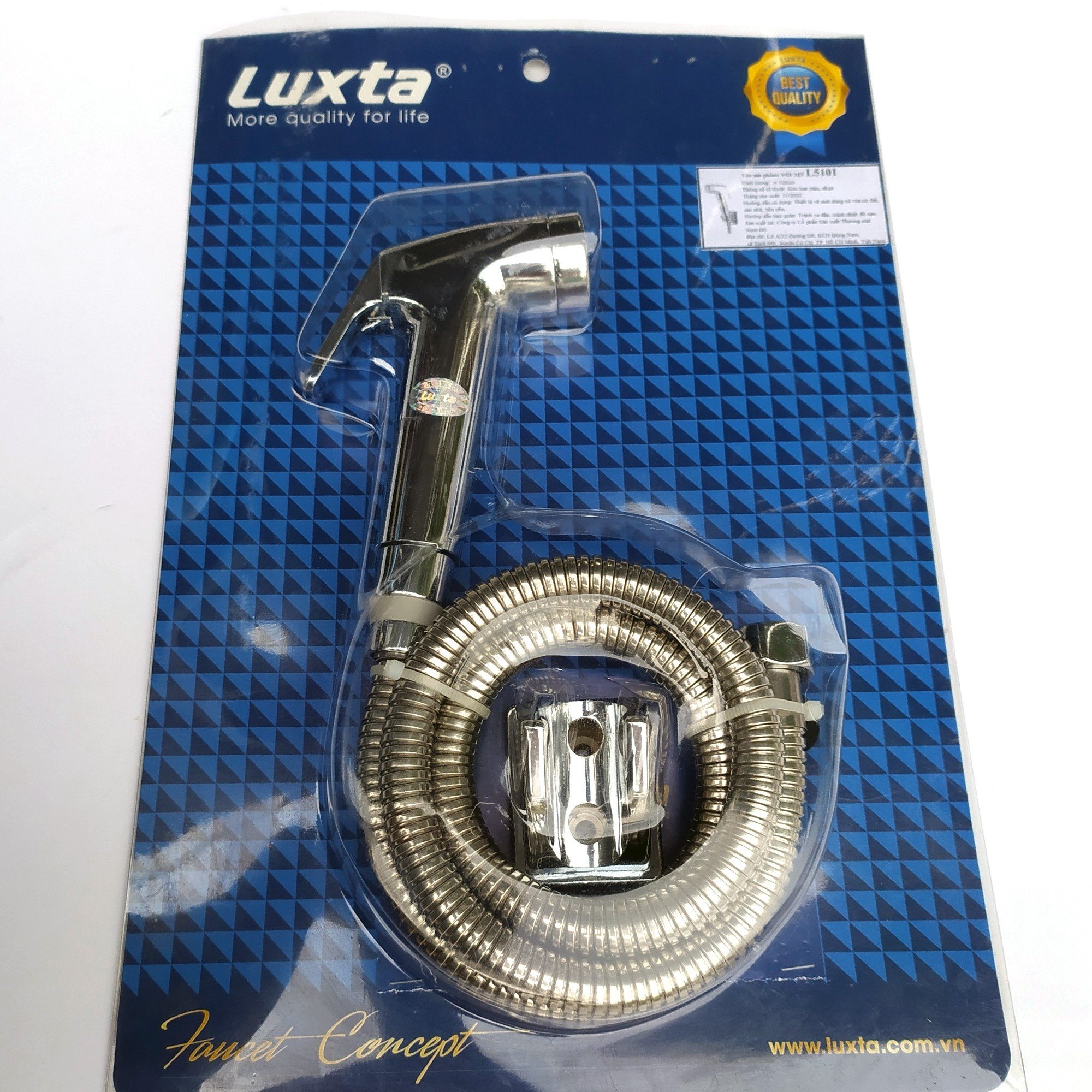 Vòi Xịt LUXTA L5101 Cao Cấp - Áp lực nước mạnh