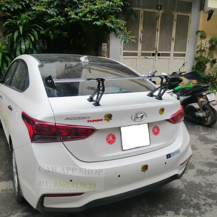 Đuôi Gió Thể Thao Kim Loại Hyundai Accent Hàng Cao Cấp Lăp Được Hết Các Đời