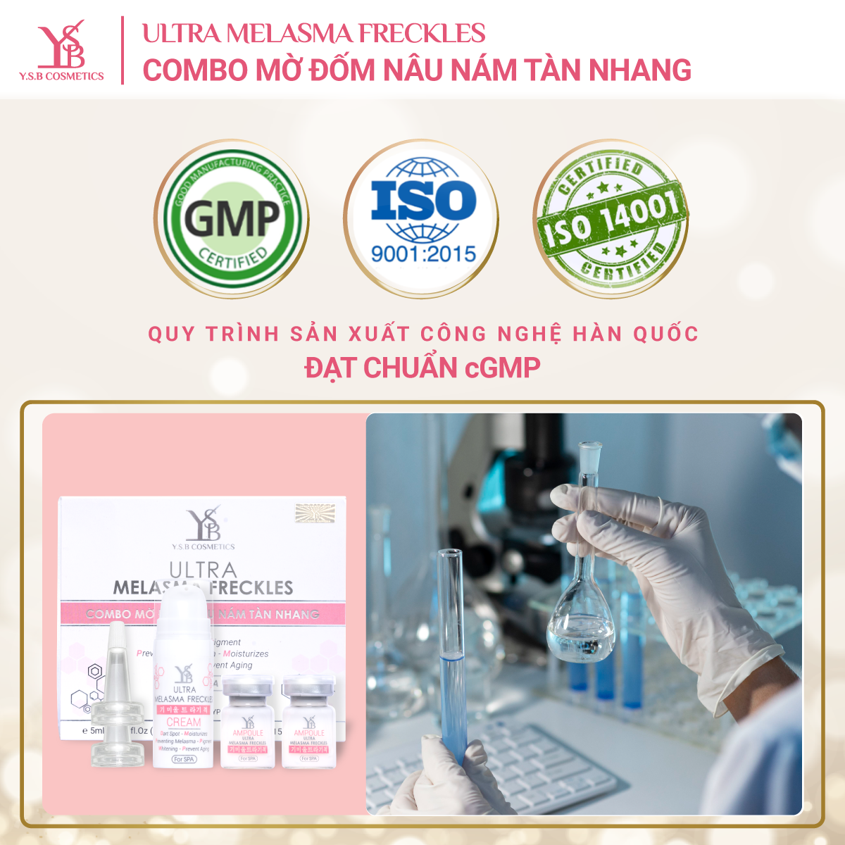 Combo ngừa nám ULTRA MELASMA FRECKLES