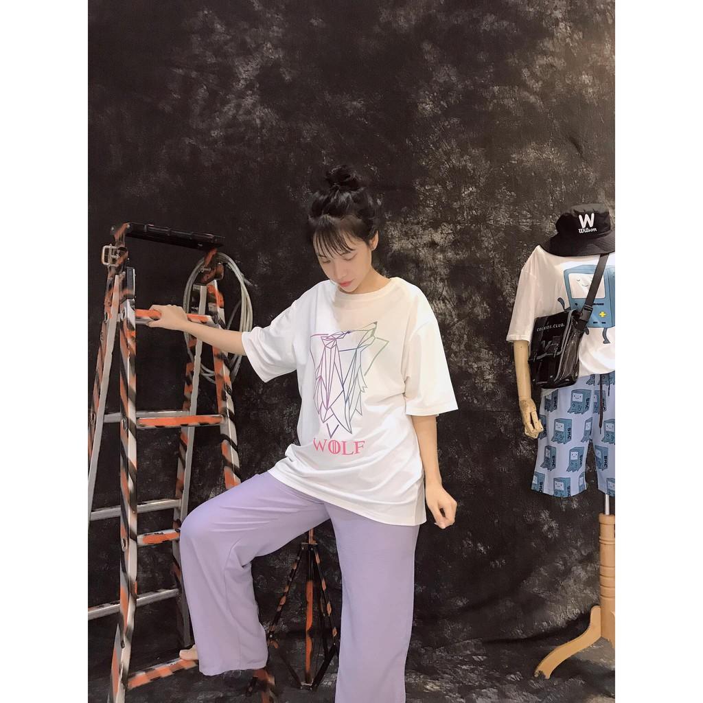Áo Thun UNISEX Nam Nữ Tay Lửng From Rộng Giá RẺ