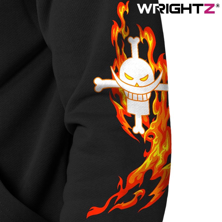 Áo hoodie anime Wrightz Râu Trắng Edward Newgate One Piece đảo hải tặc unisex oversize street wear