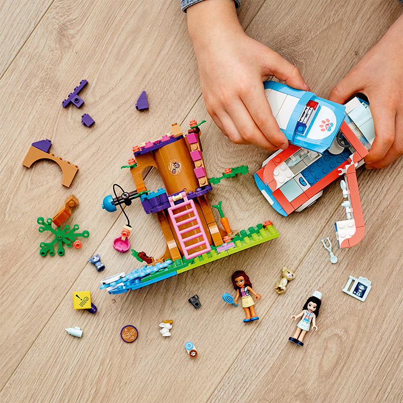 LEGO FRIENDS 41445 Xe Khám Thú Cưng Di Động