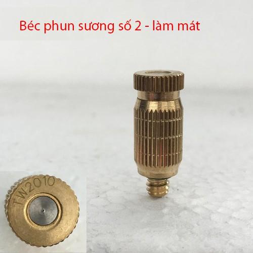 Hộp 50 đầu bep phun sương chất liệu đồng thau