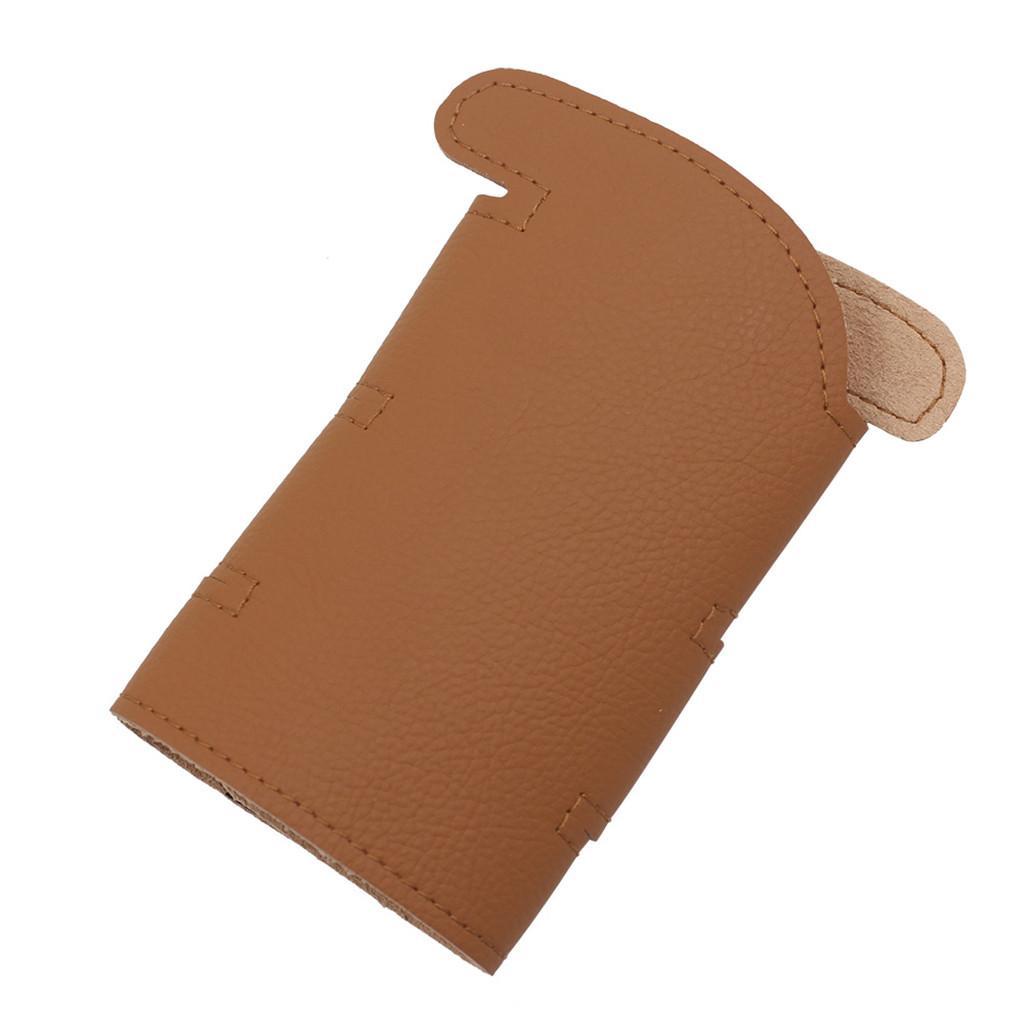 Brown Protection Custom Faux Leather Cover  Guard for Trumpet Parts