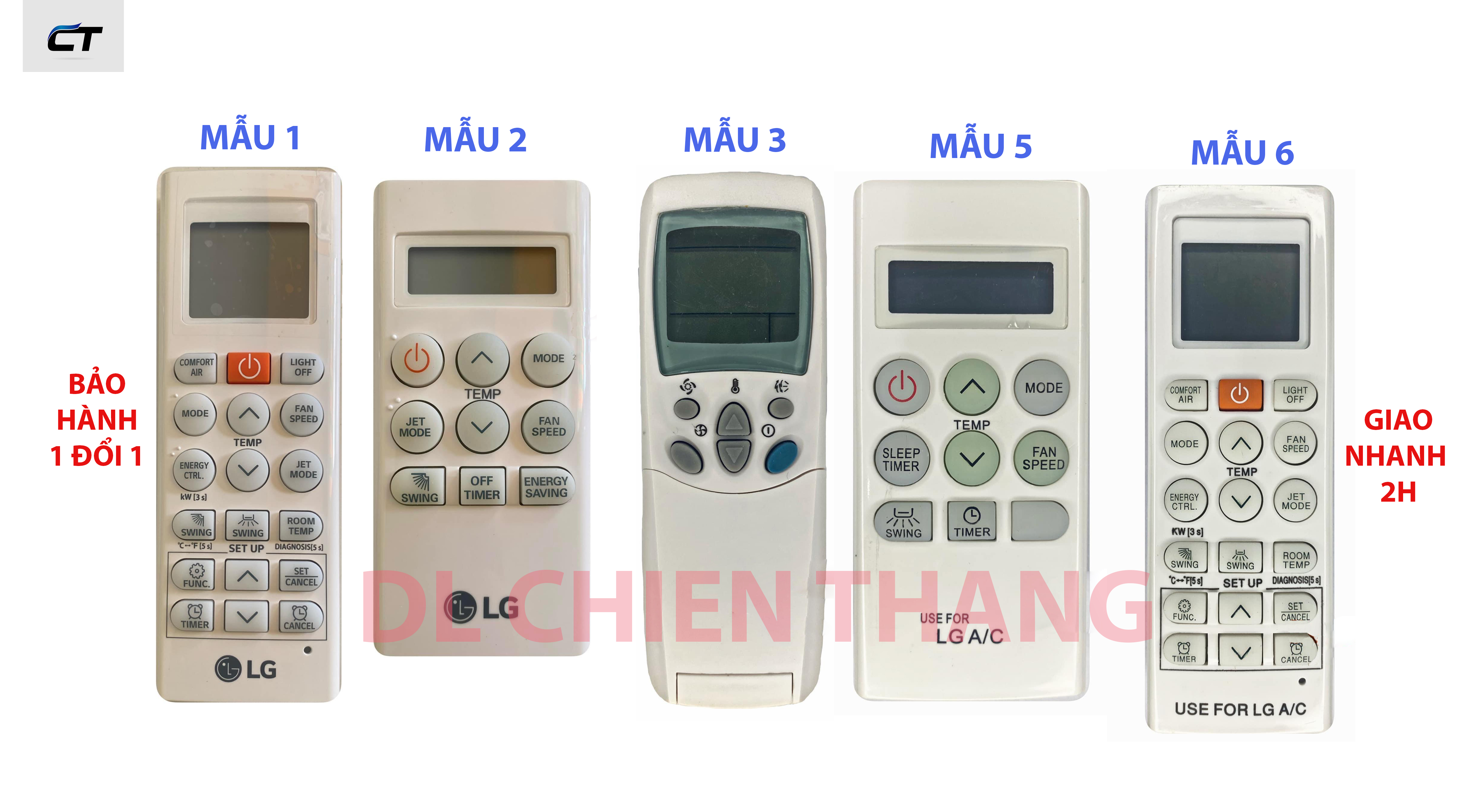 Remote dành cho máy lạnh LG