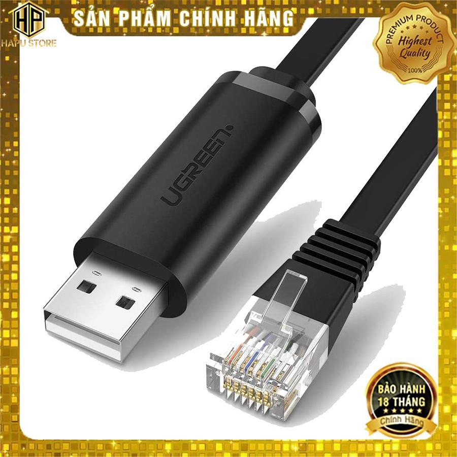 Cáp Console USB sang RJ45 Ugreen 50773 chính hãng - Hàng Chính Hãng