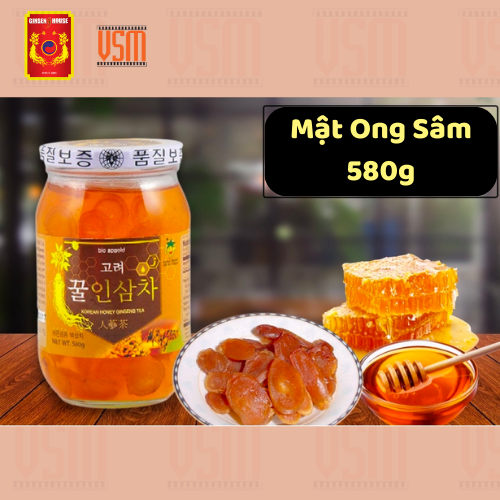 Mật Ong Sâm Lát HÀN QUỐC - Ginseng House 580G