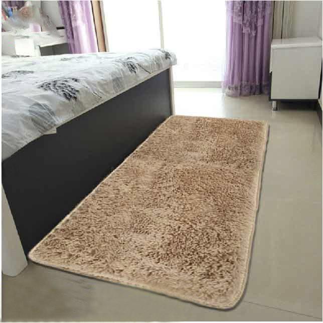 Thảm Lông Trải Sàn Chống Trượt Dùng Cho Phòng Khách/ Phòng Ngủ Size 40x1m2