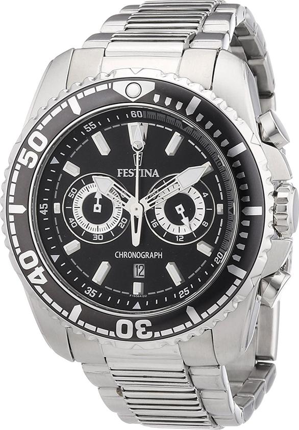 Đồng Hồ Nam Dây Kim Loại Festina F16564/2 (44mm)