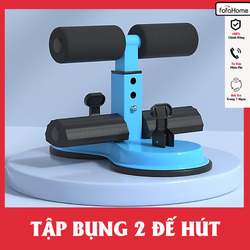 Dụng Cụ Tập Bụng 2 Đế Hút Chân Không Đa Năng Kiểu Dáng Mới Siêu Bám Hút