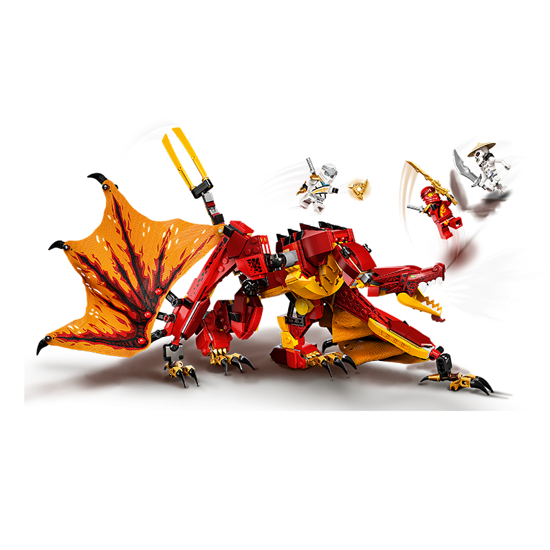 Đồ Chơi Lắp Ráp LEGO Ninjago Rồng Phun Lửa Của Kai 71753 Cho Bé Trên 8 Tuổi