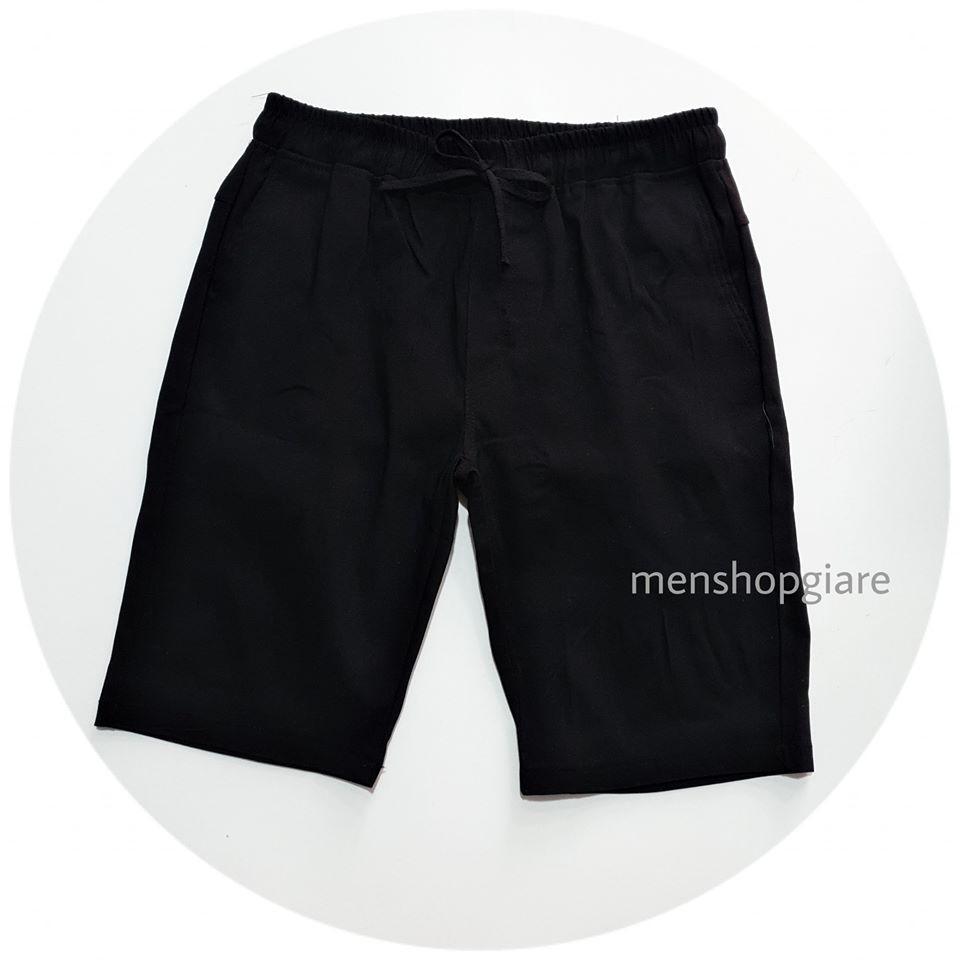 quần short kaki lưng thun size đại