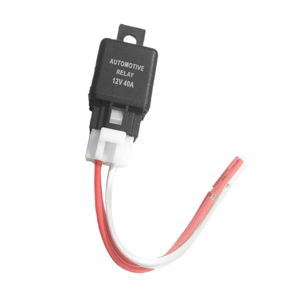 2x12V 40A 4Pin Automotive Changeover Switch Relay for Universal Car Motorcycle