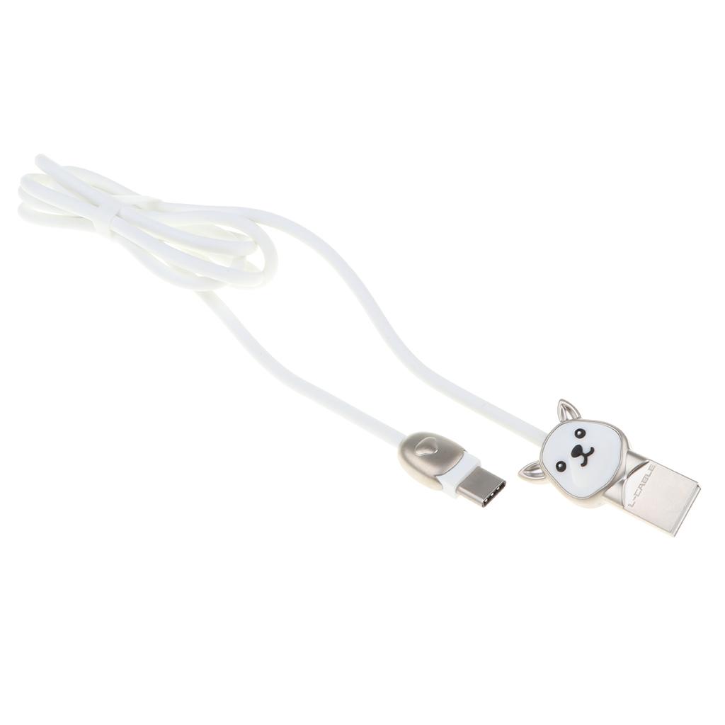1M USB C Type C Charger Cable White