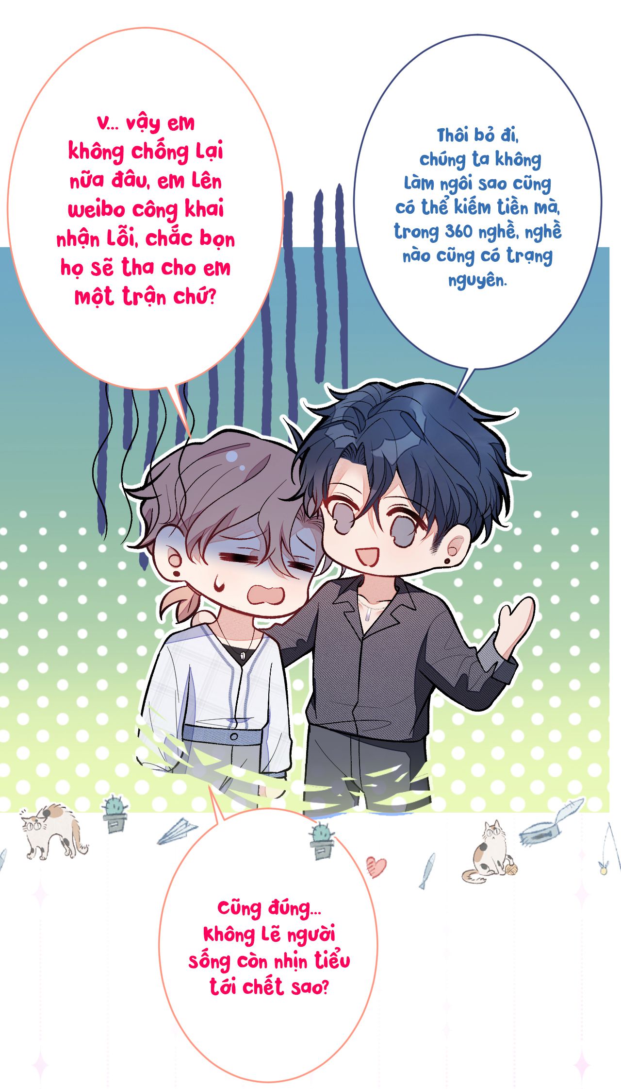 lại bị nam thần chọc trên hot search! chapter 126 32