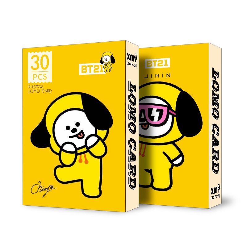 Bộ Lomo card CHIMMY BT21 BTS