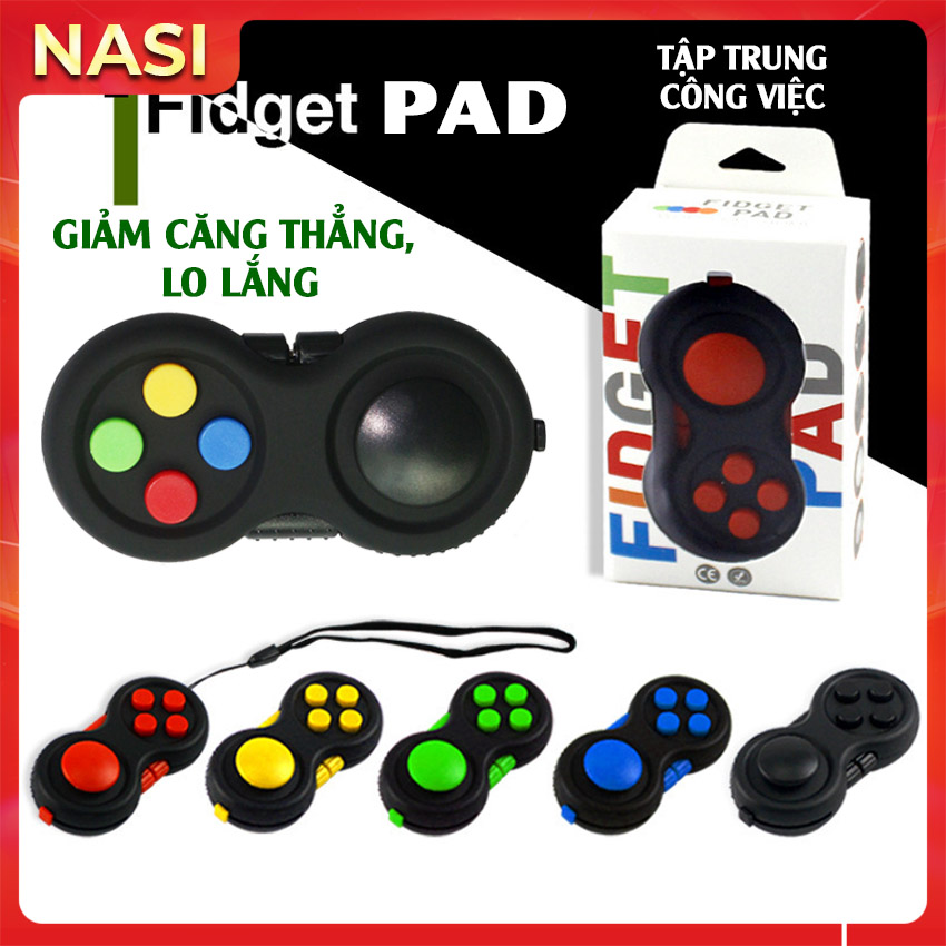 Fidget toys đồ chơi giảm stress fidget pad NASI giúp xả giải tress dụng cụ giảm căng thẳng cho người lớn (giao ngẫu nhiên)