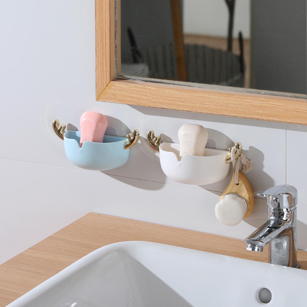 Hộp đựng xà phòng. Dễ dàng kết dính và thoát nước