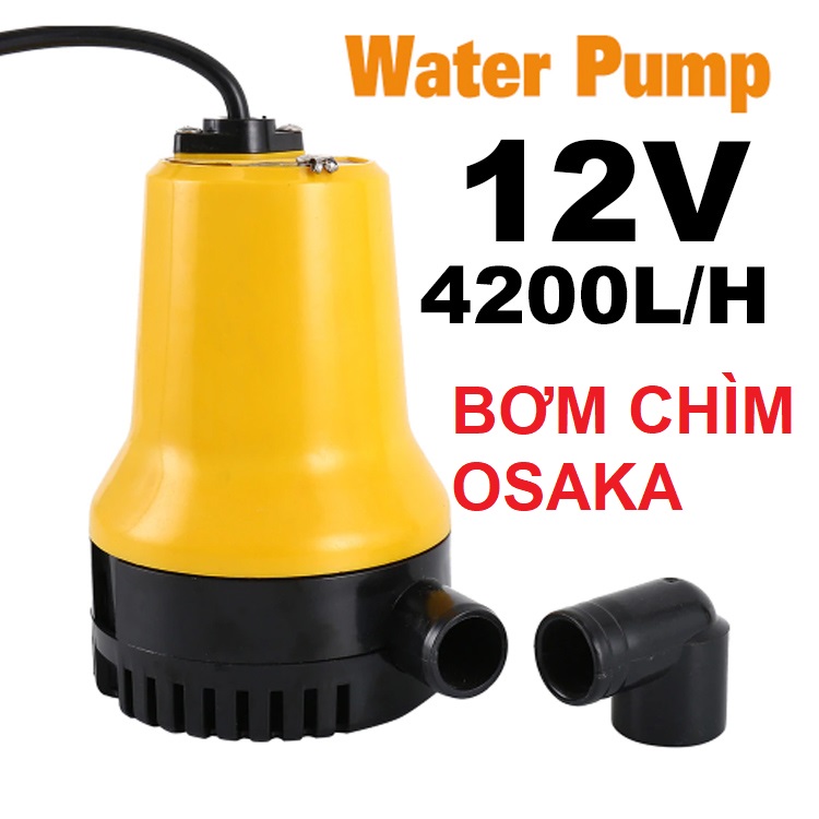 Bơm nước thả chìm mini 12V