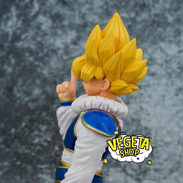 Mô hình Dragon Ball - Mô hình Songoku Son Goku Super Saiyan trang phục hành tinh Yardrats dịch chuyển tức thời - 22cm