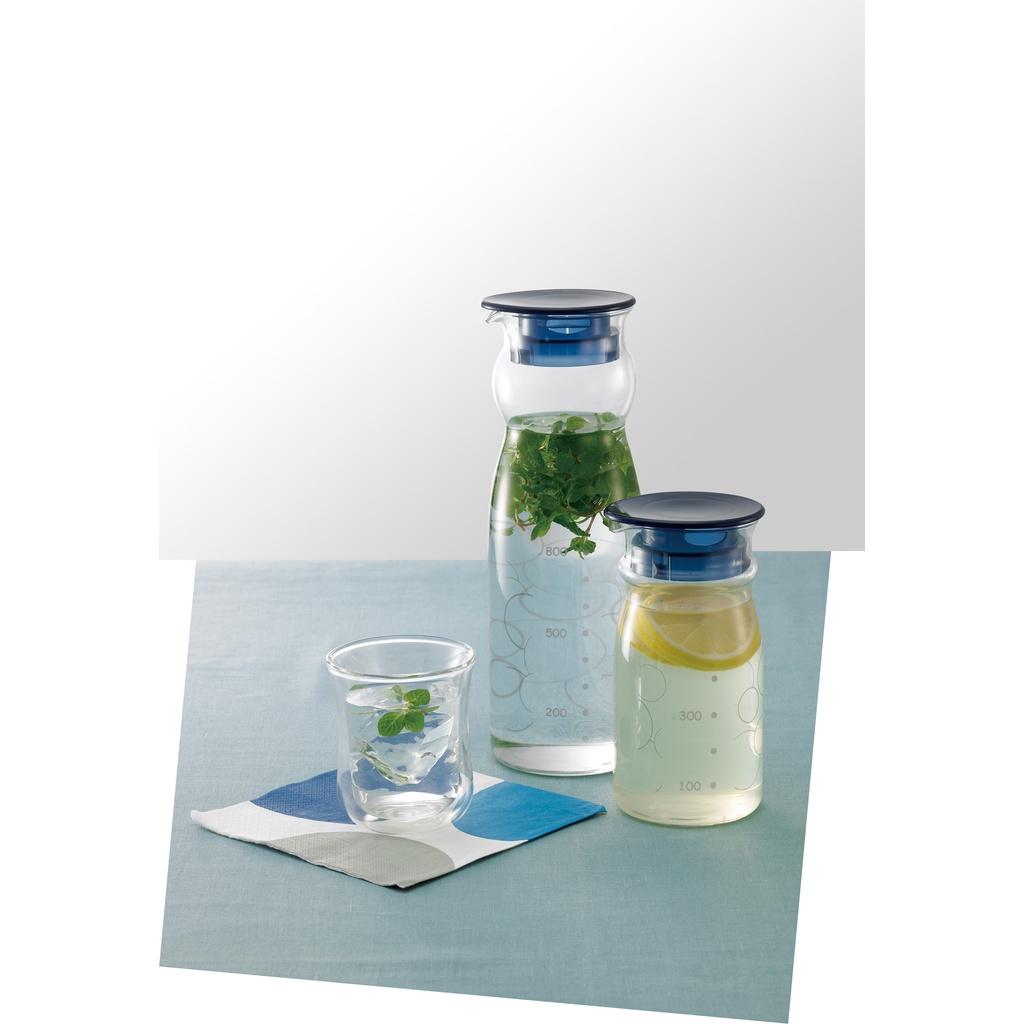 Bình nước thủy tinh chịu nhiệt Iwaki 600ml