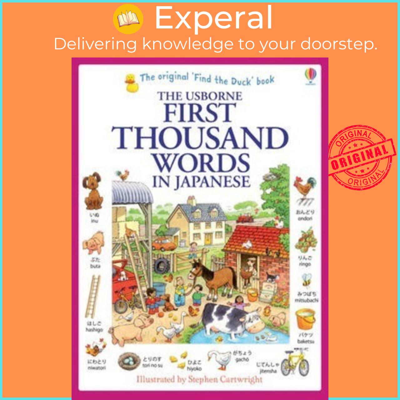 Sách - First Thousand Words in Japanese by Heather Amery