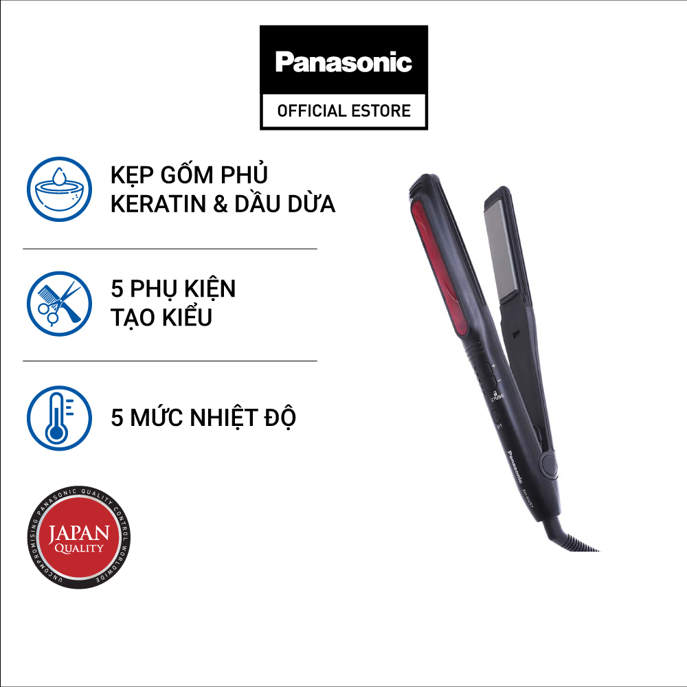 Hình ảnh Máy Duỗi Và Tạo Kiểu Tóc Panasonic EH-HV52-K645 - Hàng Chính Hãng