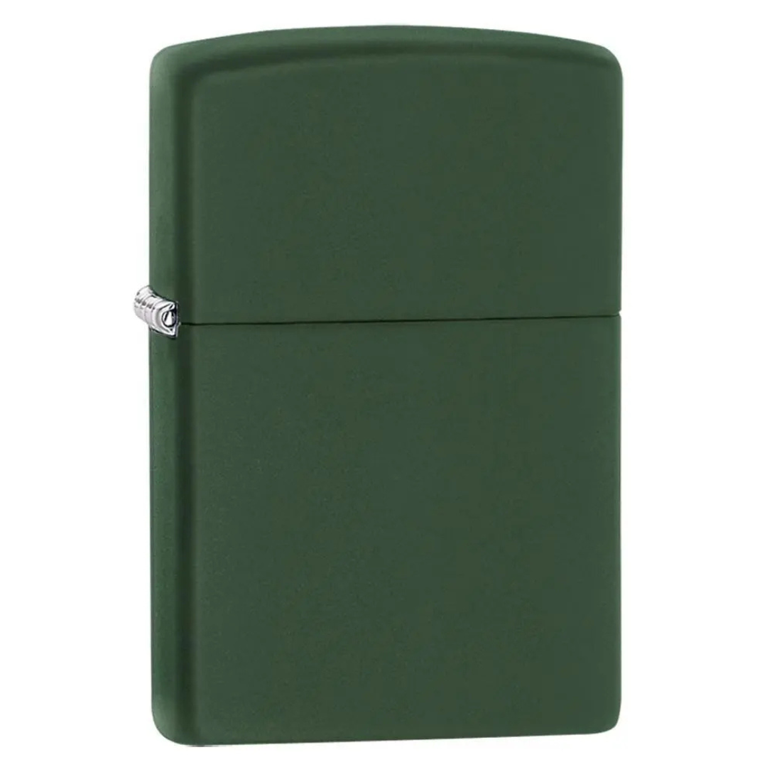Bật Lửa Zippo Classic Matte Green Xanh Lá Chính Hãng Mỹ - Phong Cách Mạnh Mẽ, Không Dấu Vân Tay, Bền Bỉ Theo Năm Tháng, Bảo Hành Trọn Đời