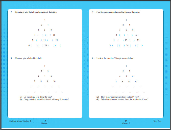 Combo 2 cuốn sách Đánh thức tài năng toán học tập 2 và tập 3 - dành cho trẻ  lớp 2-3-4  (từ 8 đến 10 tuổi)