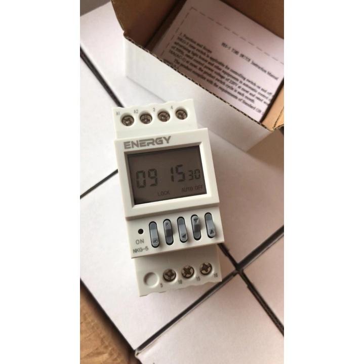 NKG-5 Công Tắc Điều Khiển Bật / Tắt Thời Gian Theo Tháng - NKG-5 Timer Tháng - Thiết Bị Điện Hẹn Giờ Theo Tháng