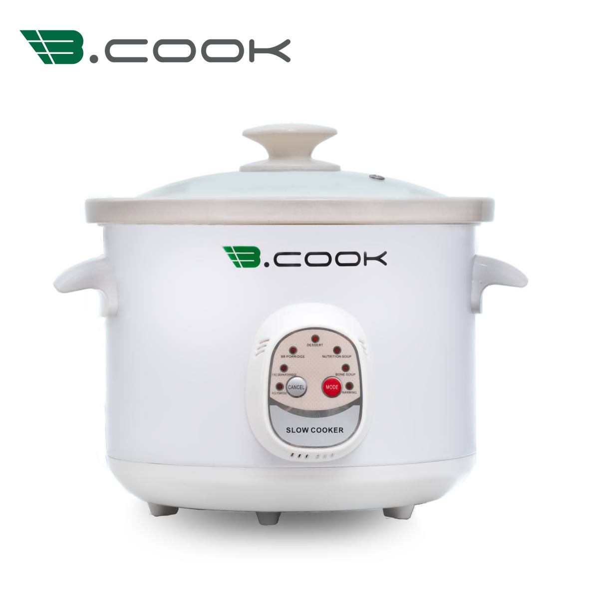 Nồi hầm cháo chậm - Nồi nấu đa năng Bcook 2.5L - Hàng chính hãng (Nồi điện tử)